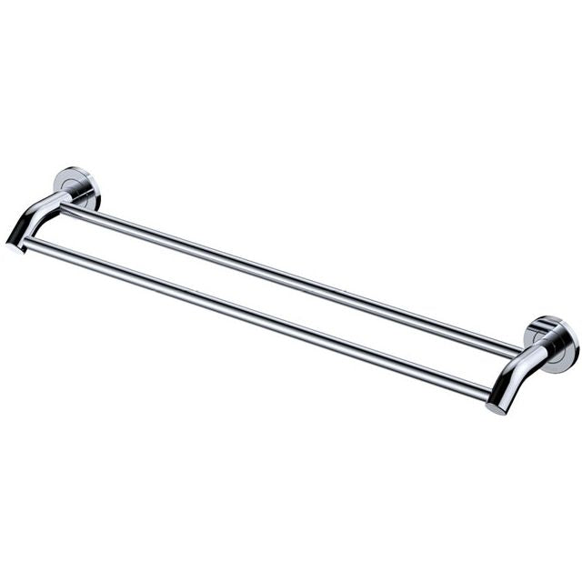 Fienza Kaya Double Towel Rail, 600mm - Chrome