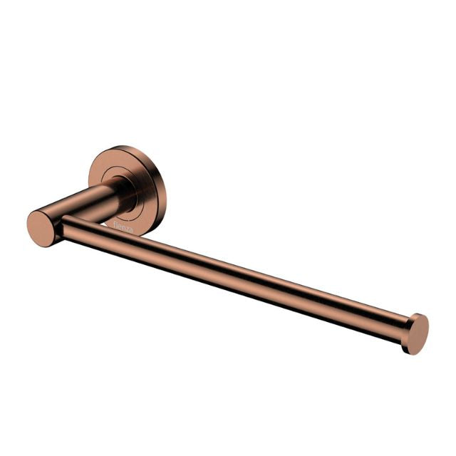 Fienza Kaya Dual Purpose Towel Rail/Toilet Roll Holder Brushed Copper
