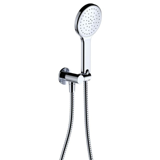 Fienza Kaya Hand Shower Round Plate Chrome
