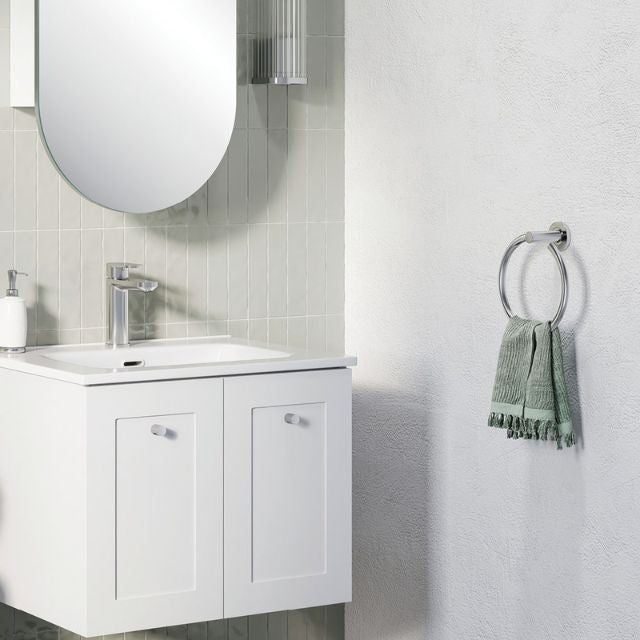 Fienza Kaya Hand Towel Ring Chrome