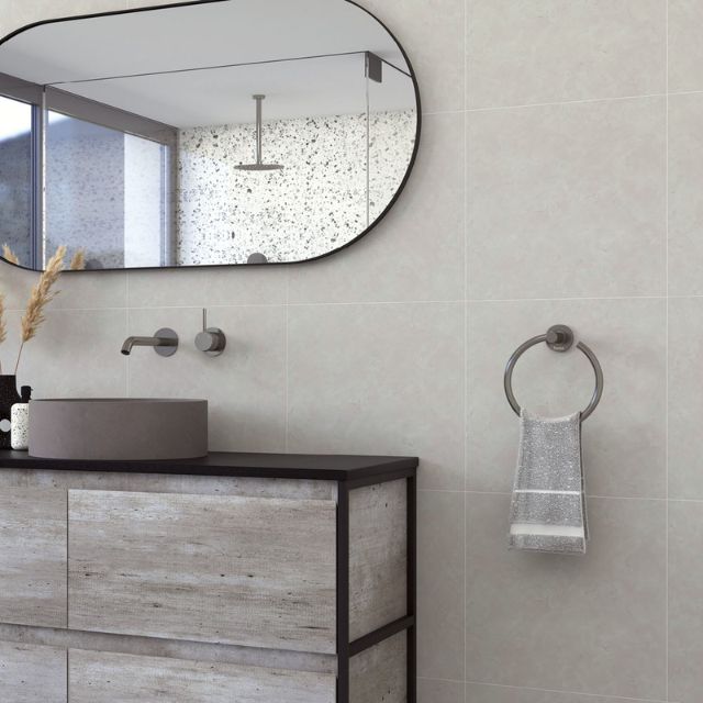 Fienza Kaya Hand Towel Ring Gun Metal