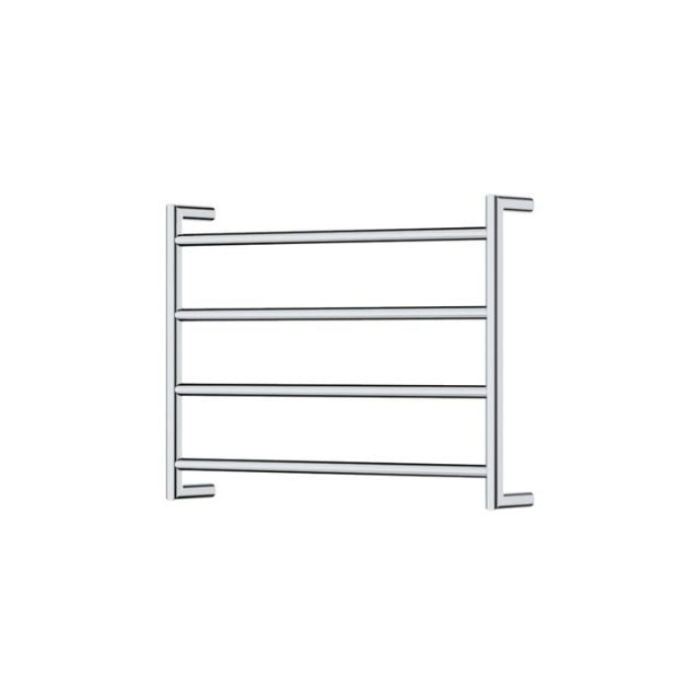 Fienza Kaya Round Heated Towel Rail 600X450X100mm 4 Bars Chrome