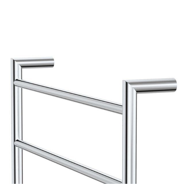 Fienza Kaya Round Heated Towel Rail 600X800X100mm 6 Bars Chrome