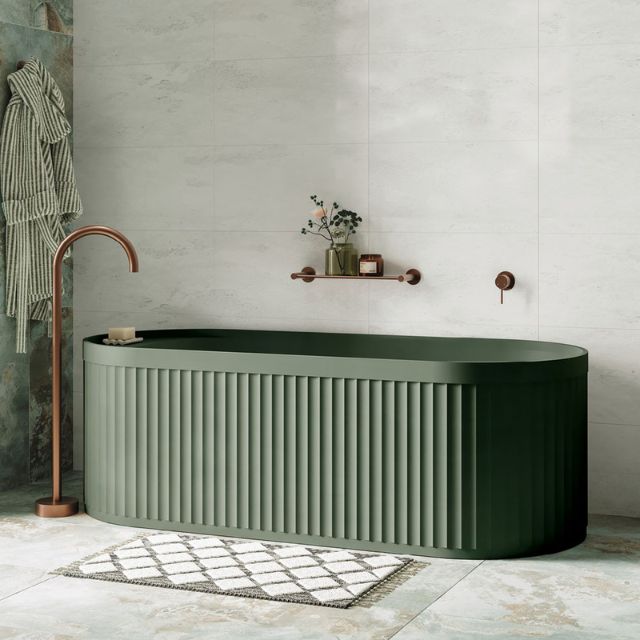 Fienza Kaya Shower Shelf Brushed Copper