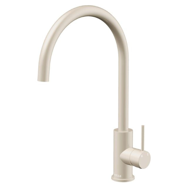 Fienza Kaya Sink Mixer Gloss Warm White