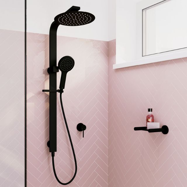 Fienza Kaya Soap Shelf Matte Black