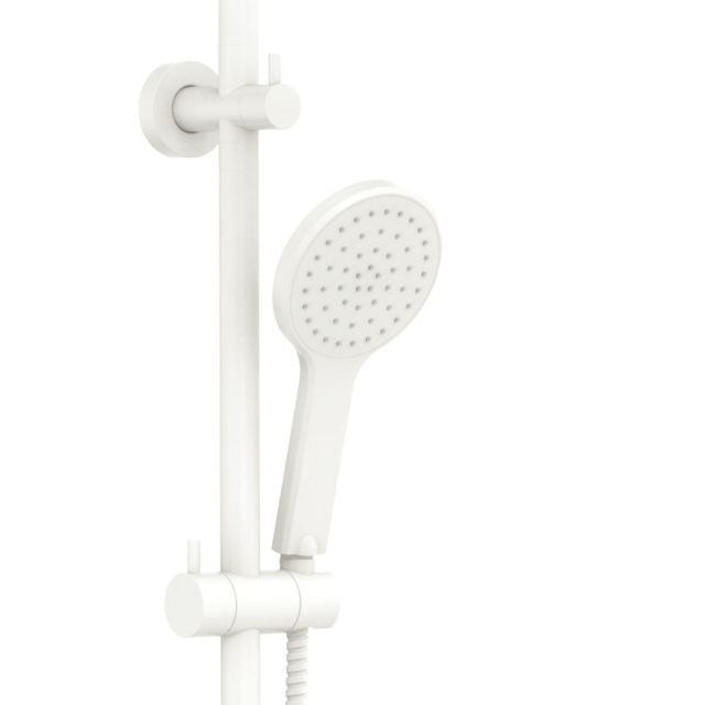 Fienza Kaya Twin Rail Shower Matte White