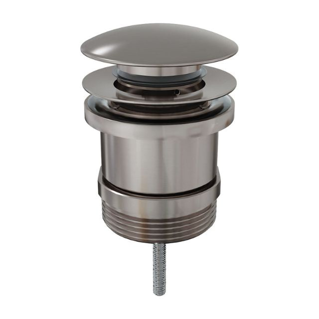 Fienza Universal Pop-Up/Pull-Out Basin Waste Brushed Nickel