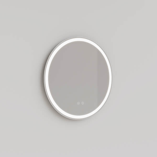 Ingrain Round Frameless Frontlit LED Mirror