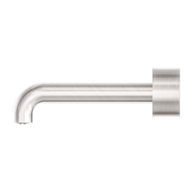 Nero Kara Progressive Wall Basin/Bath Set 160mm Brushed Nickel