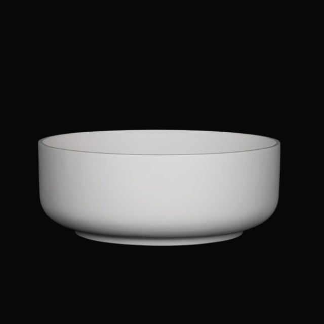 Kaskade Kolo 385mm Round Benchtop Stone Basin