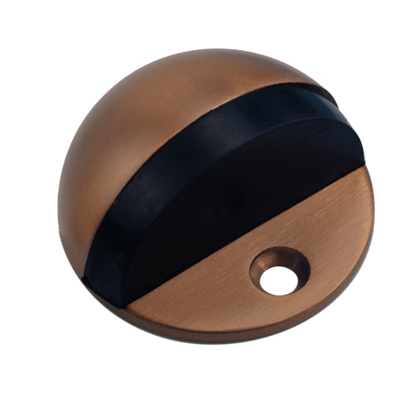 Lockwood Vivid Half Moon Door Stop Bronze | The Blue Space