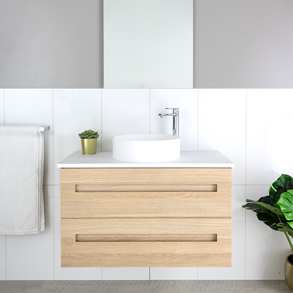Marquis Gold Wall Hung Vanity