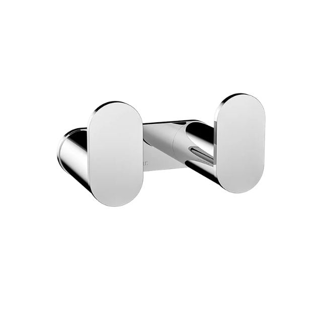 Meir Curvaé Double Robe Hook Chrome