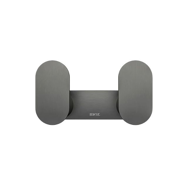 Meir Curvaé Double Robe Hook Shadow