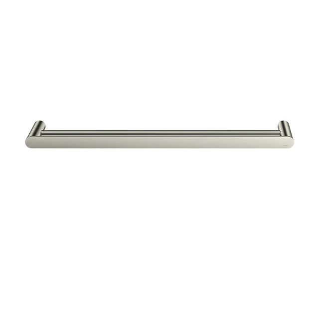 Meir Curvaé Double Towel Rail 600mm Brushed Nickel