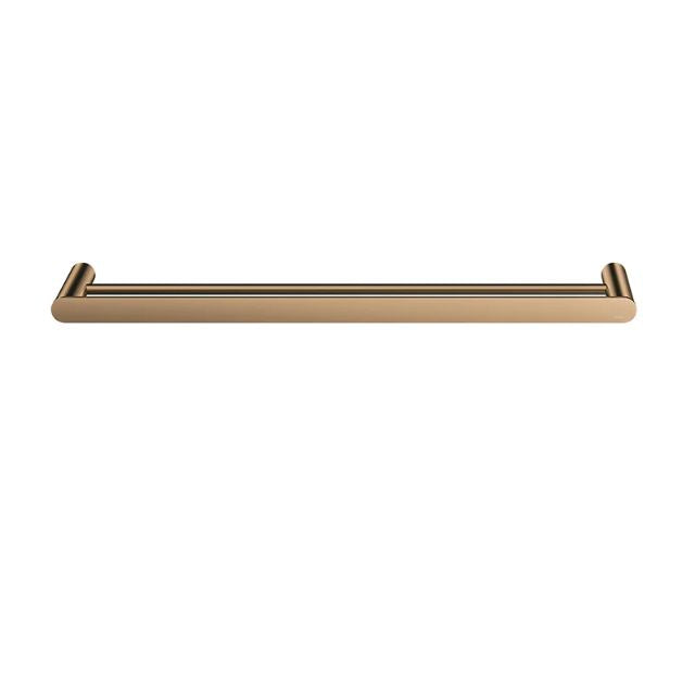 Meir Curvaé Double Towel Rail 600mm Lustre Bronze