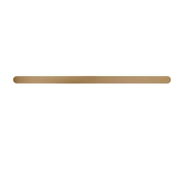Meir Curvaé Double Towel Rail 600mm Lustre Bronze