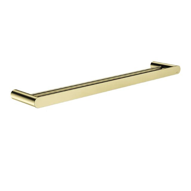Meir Curvaé Double Towel Rail 600mm Tiger Bronze