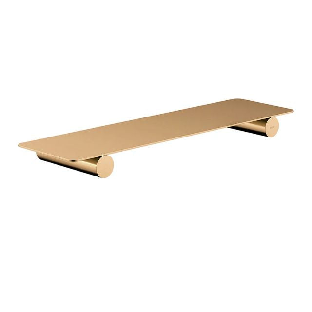 Meir Curvaé Shower Shelf  Lustre Bronze