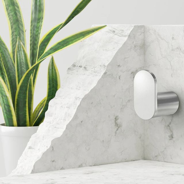 Meir Curvaé Single Robe Hook Chrome