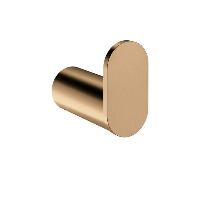 Meir Curvaé Single Robe Hook Lustre Bronze