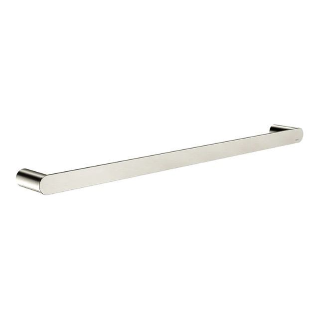 Meir Curvaé Single Towel Rail 600mm Brushed Nickel