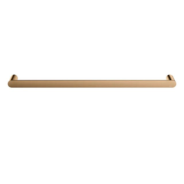 Meir Curvaé Single Towel Rail 600mm Lustre Bronze
