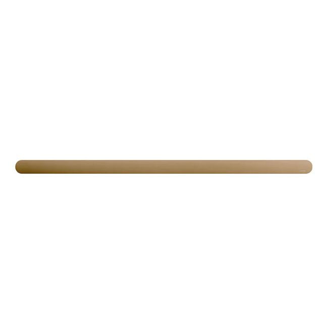 Meir Curvaé Single Towel Rail 600mm Lustre Bronze
