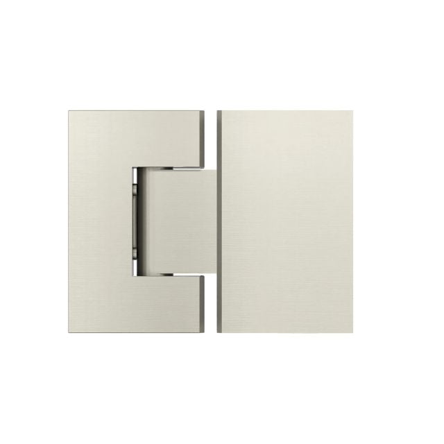 Meir Glass To Glass Shower Door Hinge Brushed Nickel