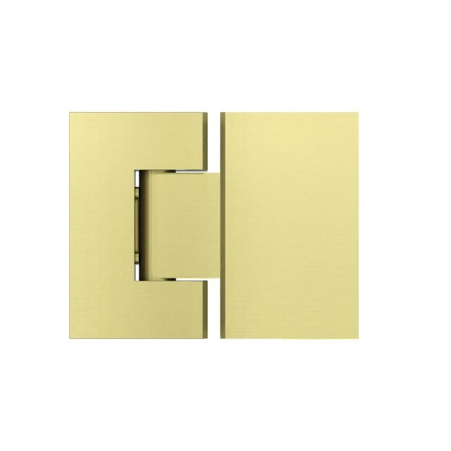 Meir Glass To Glass Shower Door Hinge Tiger Bronze