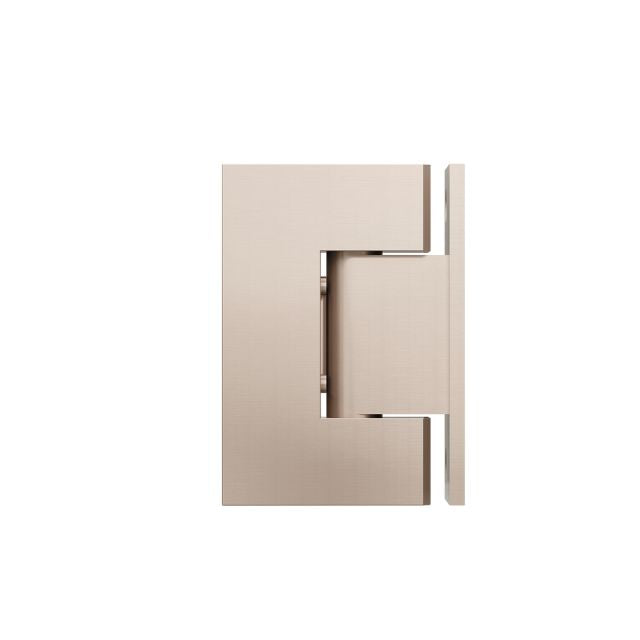 Meir Glass to Wall Shower Door Hinge Champagne