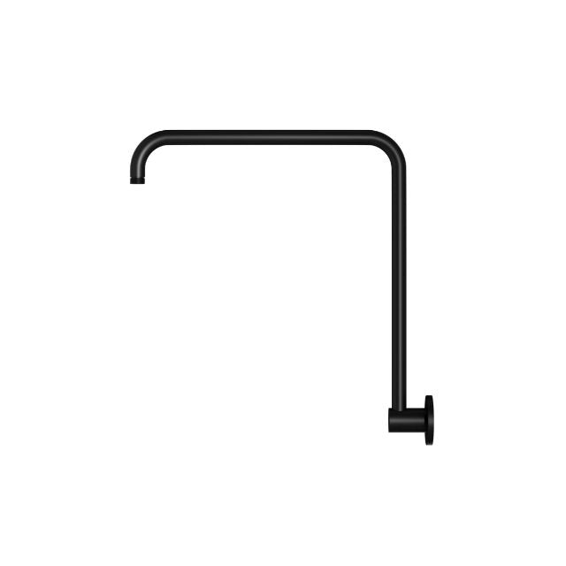 Meir High Rise Shower Arm - Matte Black