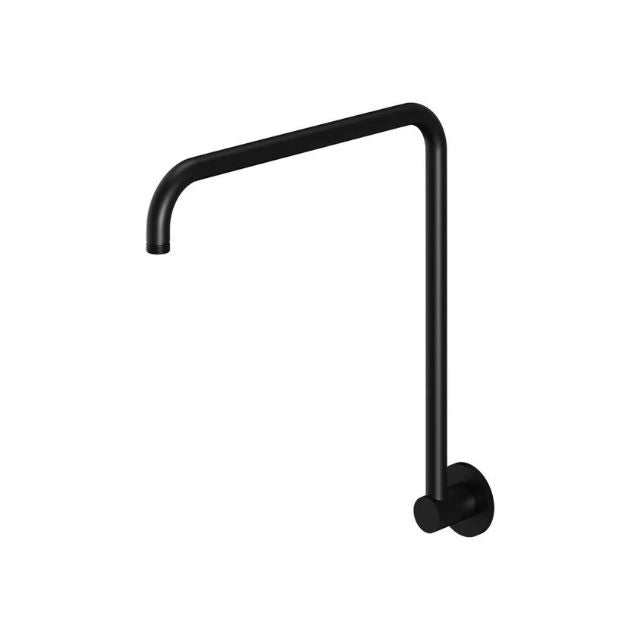 Meir High Rise Shower Arm - Matte Black