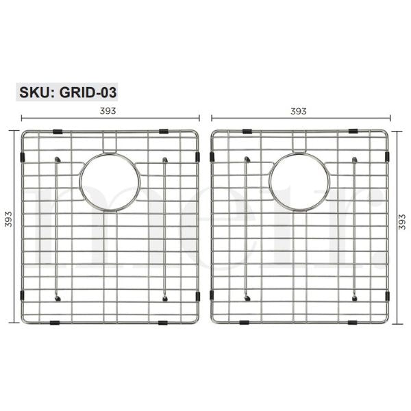 Meir Protection Grid for MKSP-D860440 -Gunmetal Black