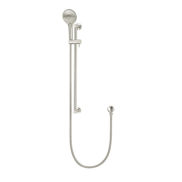 Meir Round 3 Function Rail Shower Brushed Nickel