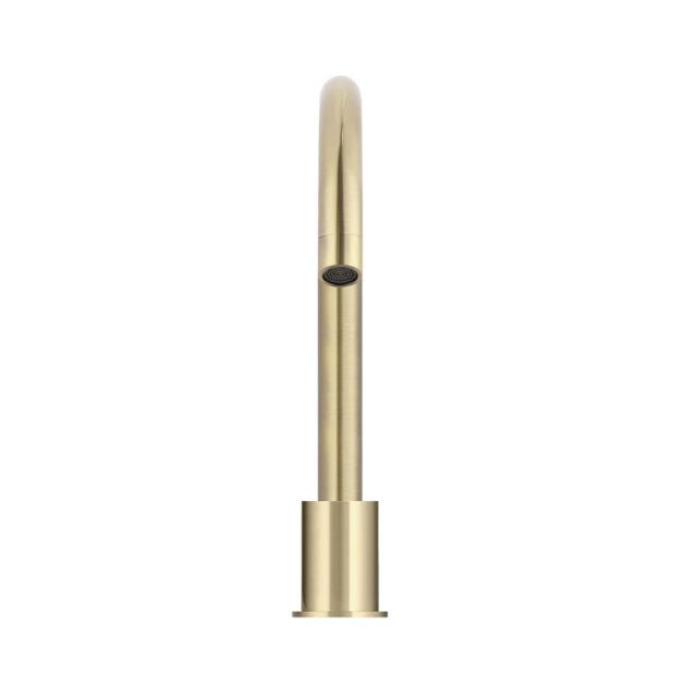Meir Round Hob Mounted Swivel Spout Tiger Bronze