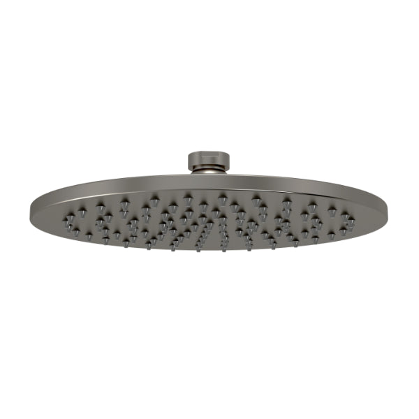Meir Round Shower Rose 200mm - Shadow