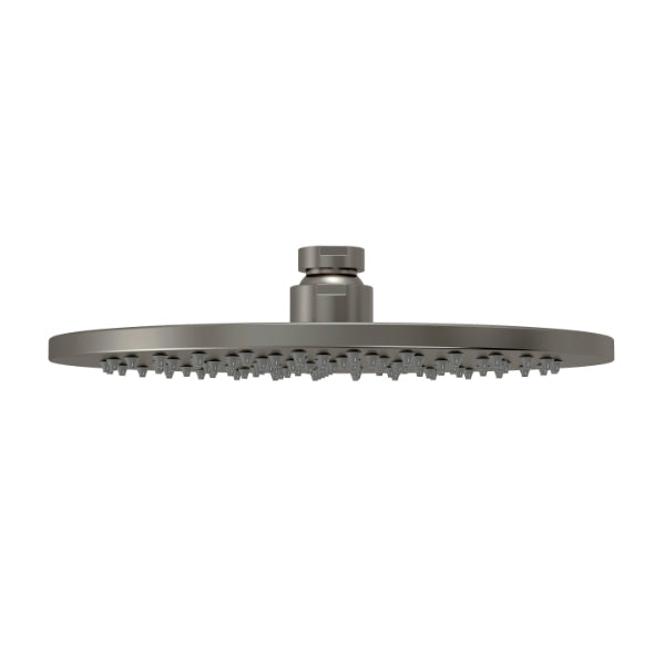 Meir Round Shower Rose 200mm - Shadow