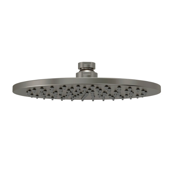 Meir Round Shower Rose 200mm - Shadow