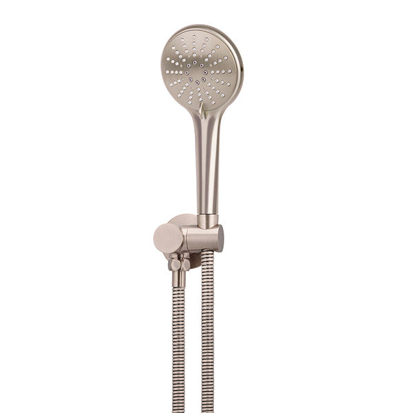 Meir Round 3 Function Hand Shower on Swivel Bracket Champagne