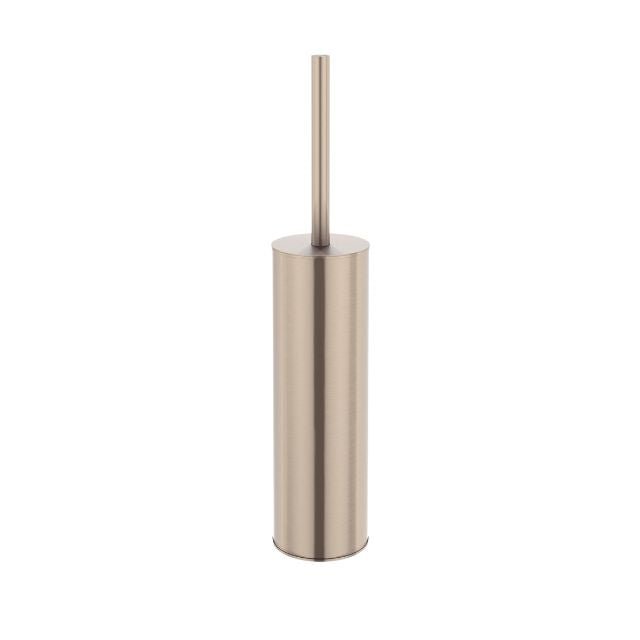 Meir Round Toilet Brush and Holder Champagne