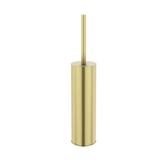 Meir Round Toilet Brush and Holder Tiger Bronze