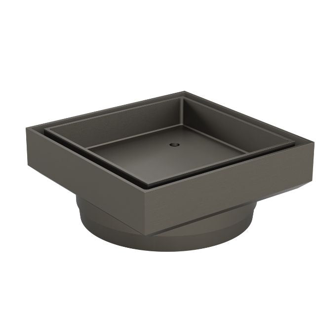 Meir Shower Waste with Tile Insert Shadow