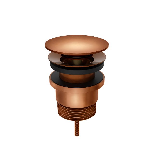 Meir Universal All-In-One Pop Up Waste - Basin & Bath Lustre Bronze