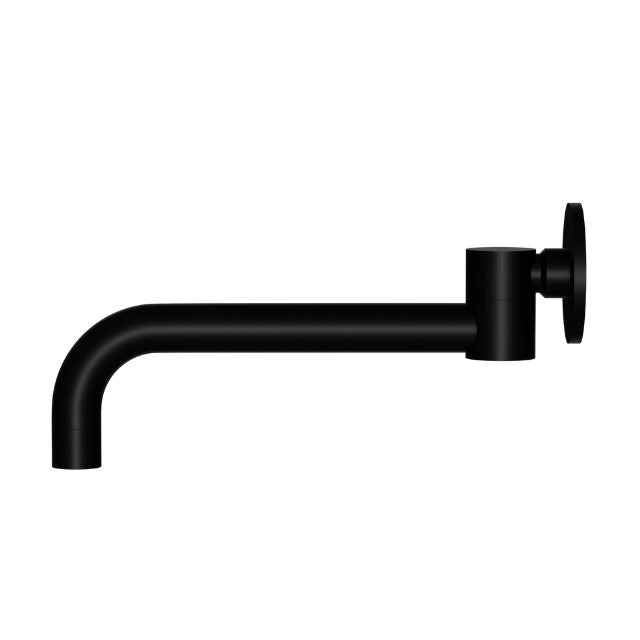 Meir Wall Swivel Spout Matte Black