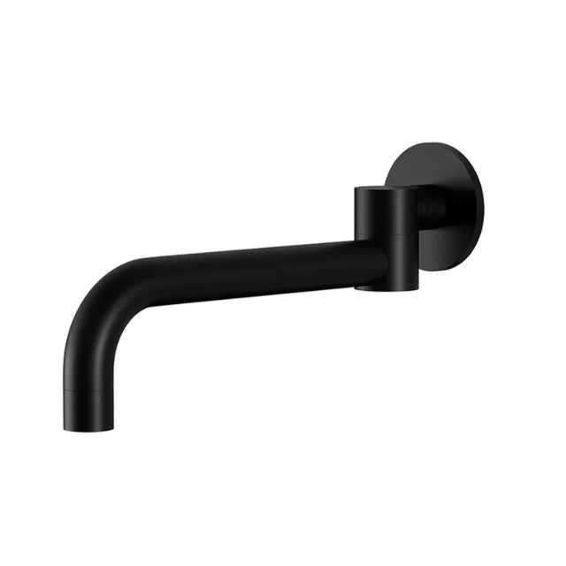 Meir Wall Swivel Spout Matte Black