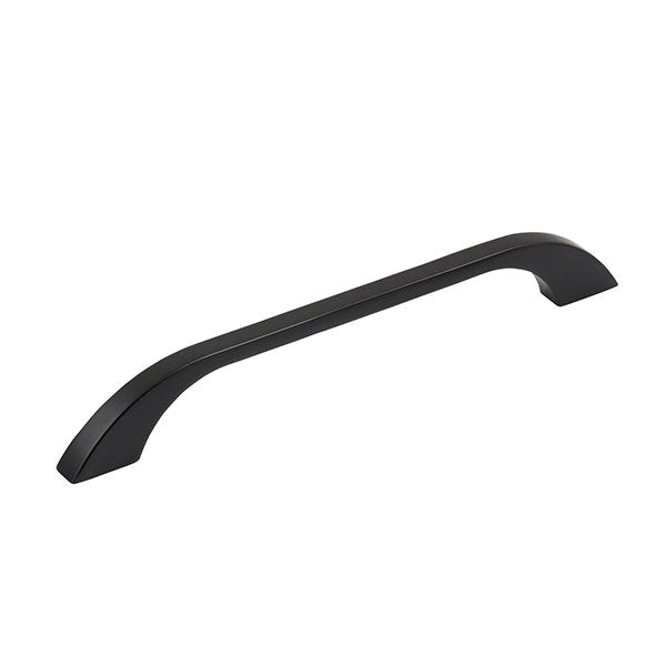 Momo Handles Prato Bow Handle 160mm Matt Black - The Blue Space