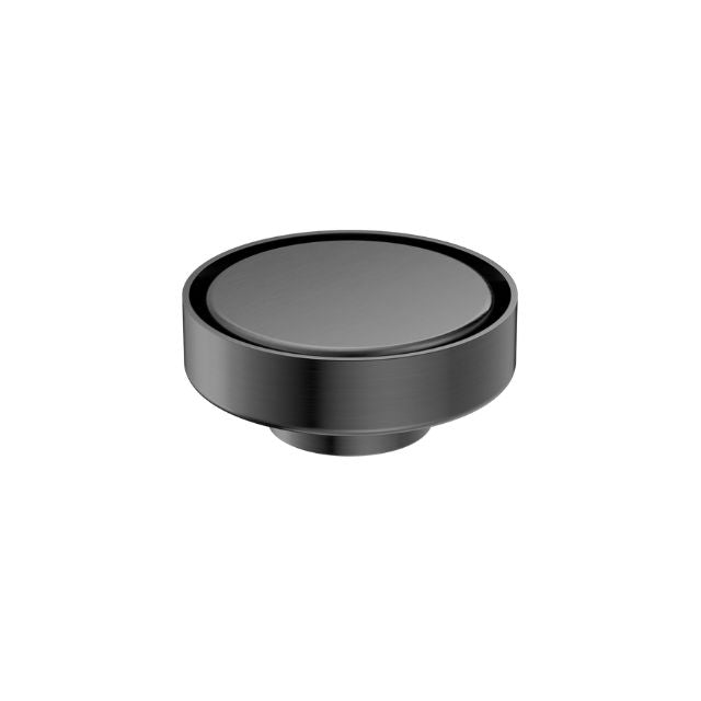 Nero 100mm Round Tile Insert Floor Waste 50mm Outlet Gun Metal