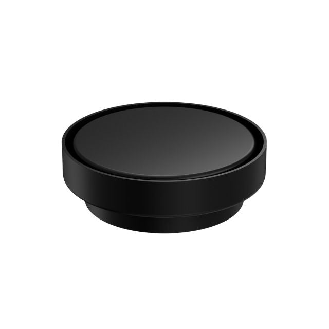 Nero 130mm Round Tile Insert Floor Waste 100mm Outlet Matte Black